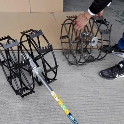 Heavy Duty 26mm, 9Spline Paddy Wheel Attachment for Brush Cutter